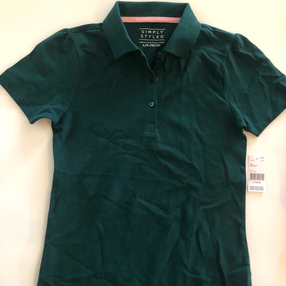 Simply styled uniform polo
